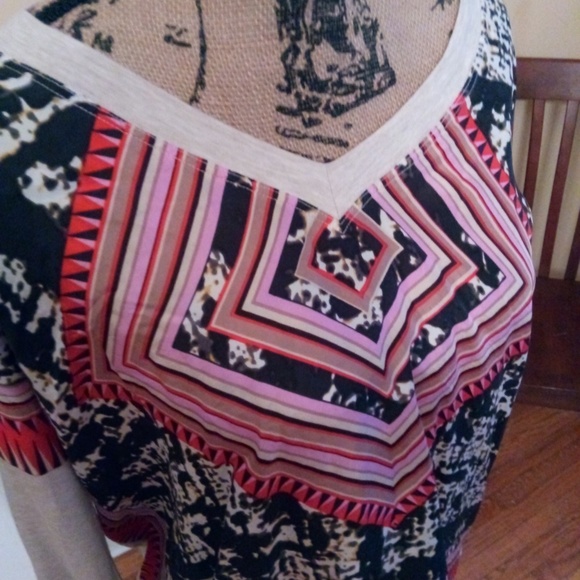 Cabi silk scarf top - Picture 2 of 5